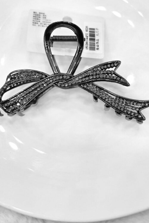 Crystal Bow Hair Clutcher